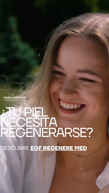 ✨ EGF REGENERE MED ✨
¿Qué es?
Un tratamiento médico avanzado que estimula la regeneración celular de forma natural.
Con EGF REGENERE MED, tu piel activa sus propios factores de crecimiento, regenerándose desde el interior para recuperar su vitalidad y firmeza. 💆♀️
Áreas de aplicación:
 • Rostro
 • Cuello
 • Escote
 • Manos
 • Estrías
💫 Resultados visibles desde la primera sesión: piel más firme, luminosa y rejuvenecida.
#reallasting #EGFRegenereMed #RegeneraciónCelular #RejuvenecimientoFacial #EstéticaAvanzada #CuidadoDeLaPiel #DermatologíaEstética #PielSaludable #BellezaNatural #TratamientosFaciales