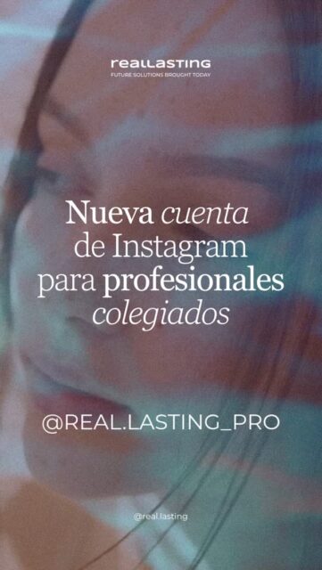 BIENVENIDO A TU ÁREA PROFESIONAL 🩺

Llevamos el contenido especializado a otro nivel. Hemos creado @real.lasting_pro, un espacio privado y exclusivo para médicos colegiados donde profundizamos en la ciencia de nuestros productos.

¿Qué encontrarás en el perfil PRO?

Información técnica detallada de nuestro producto.
Guías y protocolos de aplicación. 💉 
Webinars y contenido clínico avanzado.
Formación técnica para tu práctica diaria. 🎓

Pasos para activar tu acceso:

1️⃣ 𝗦𝗼𝗹𝗶𝗰𝗶𝘁𝗮 𝘀𝗲𝗴𝘂𝗶𝗿 a @real.lasting_pro.
2️⃣ Atento a tu bandeja de entrada. 𝗧𝗲 𝗲𝗻𝘃𝗶𝗮𝗿𝗲𝗺𝗼𝘀 𝘂𝗻 𝗺𝗲𝗻𝘀𝗮𝗷𝗲 𝗱𝗶𝗿𝗲𝗰𝘁𝗼 solicitando tus datos profesionales y número de colegiado.
3️⃣ Una vez verifiquemos la información, 𝗮𝗰𝗲𝗽𝘁𝗮𝗿𝗲𝗺𝗼𝘀 𝘁𝘂 𝘀𝗼𝗹𝗶𝗰𝗶𝘁𝘂𝗱.

Unimos tecnología y medicina en un espacio diseñado por y para facultativos. 🔒

¡𝗧𝗲 𝗲𝘀𝗽𝗲𝗿𝗮𝗺𝗼𝘀 𝗱𝗲𝗻𝘁𝗿𝗼!

#RealLastingPRO #MedicinaEstetica #SoloMedicos #Alidya #PRXT33 #FormacionMedica