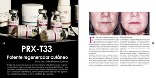 Potente regenerador cutáneo