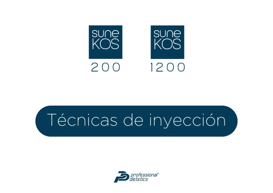 Técnicas de Inyección Sunekos 200 y 1200