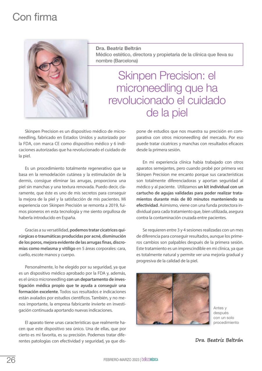 SkinPen - Belleza Médica Nº60