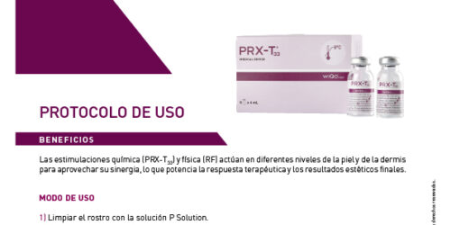 Protocolo combinado con RF Fraccional no ablativa